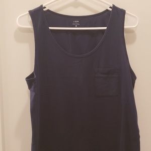 JCrew Navy Blue Tank